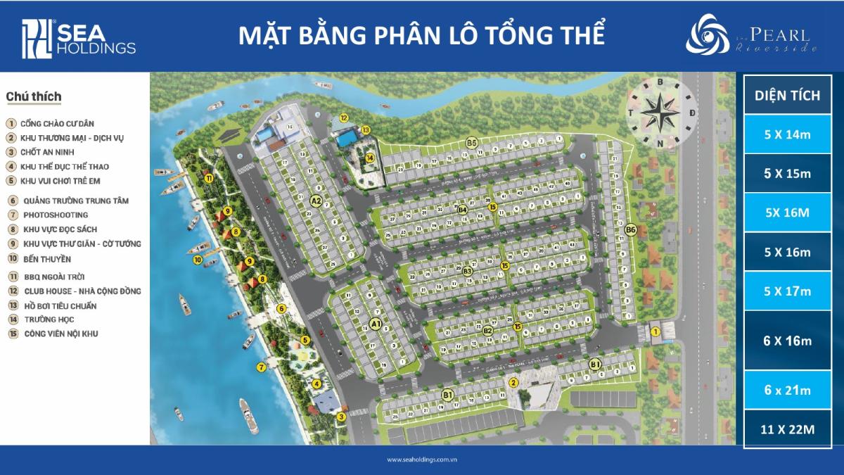 Mặt bằng phân lô tổng thể